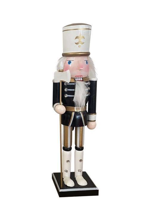 Muñeco cascanueces 38 CM Blanco