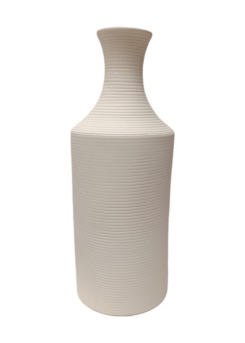Jarrón de cerámica Marfil II Neutro