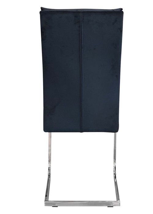 Silla Amalfi Black Velvet