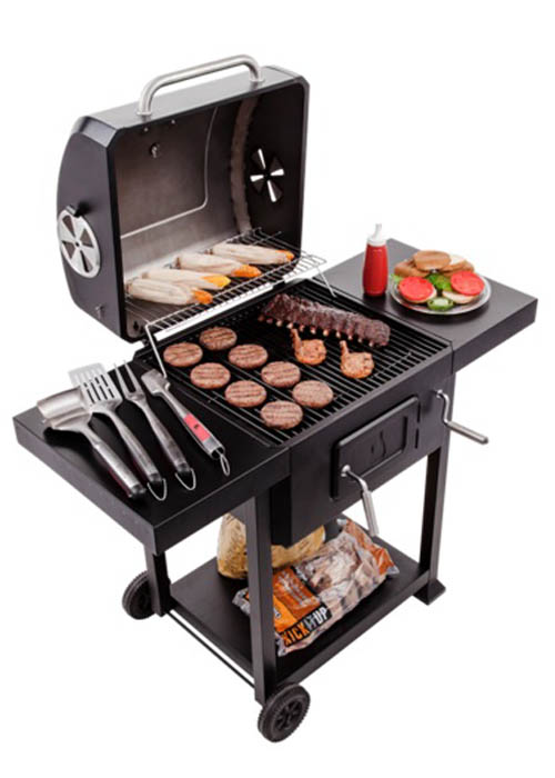 Parrilla Char Coal Grill Carbon 580 Negro