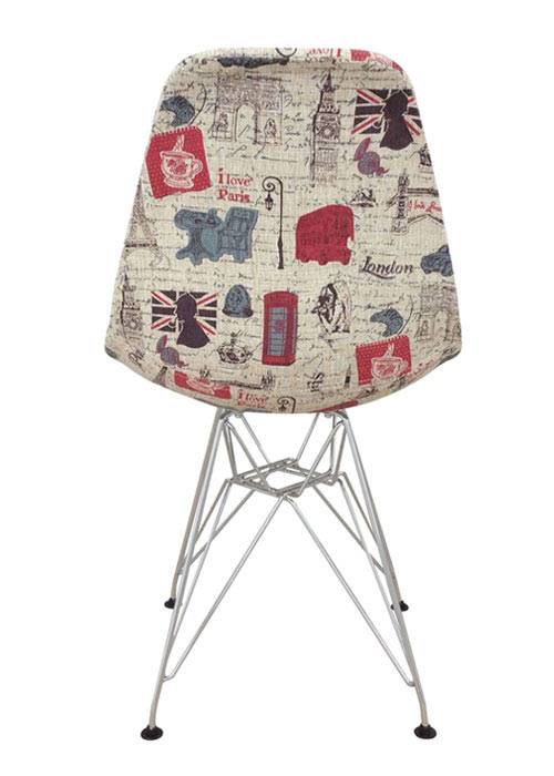 Silla Eames Paris Tela Paris