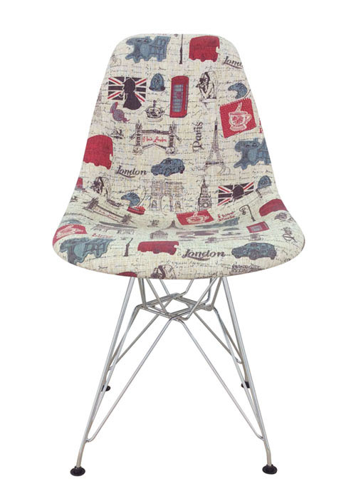 Silla Eames Paris Tela Paris