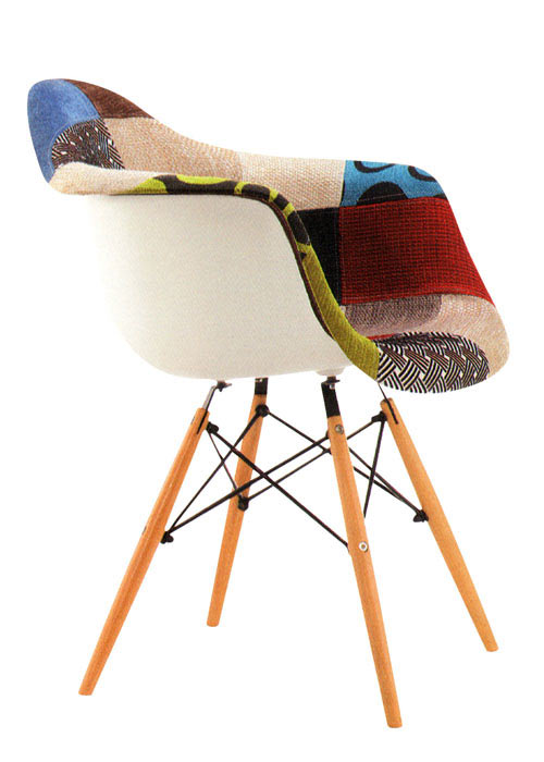 Стул patchwork eames style