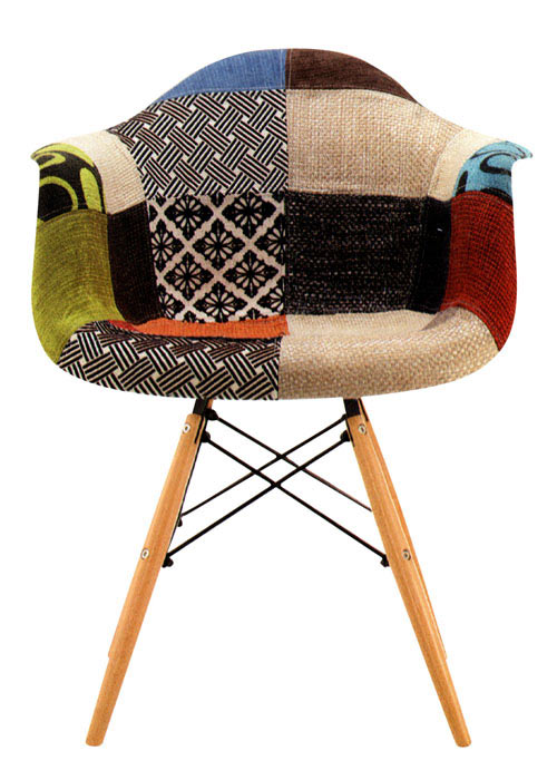 Стул patchwork eames style