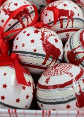 Caja esferas Navideñas Renos