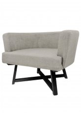 Sillón Gervasoni Negro con Tapizado