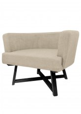 Sillón Gervasoni Negro con Tapizado