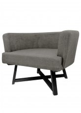 Sillón Gervasoni Negro con Tapizado