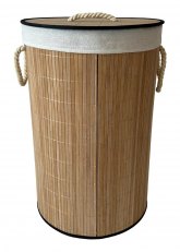 Cesto cilíndrico bamboo Grande
