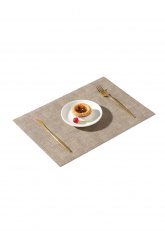 Individual rectangular Blanco hueso