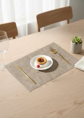 Individual rectangular Blanco hueso