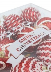 Set de 12 Esferas rayadas