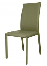 Silla Lapislazuli Tapizado Verde Musgo
