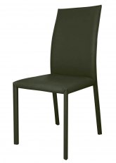 Silla Lapislazuli Tapizado Gris oscuro