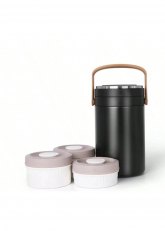 Lunchera térmica Negra