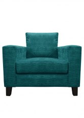 Sillón Sorrento 1 Cuerpo Bolton Turquesa