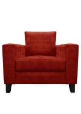 Sillón Sorrento 1 Cuerpo Venecia Rojo