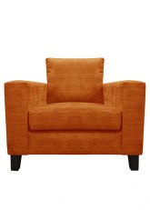 Sillón Sorrento 1 Cuerpo Venecia Naranja