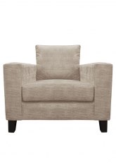 Sillón Sorrento 1 Cuerpo Venecia Gris Claro