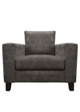 Sillón Sorrento 1 Cuerpo Bari Gris