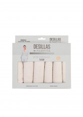SERVILLETA TUSOR X6 UNID. 45X45CM