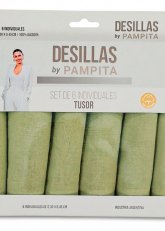 SERVILLETA TUSOR X6 UNID. 45X45CM
