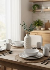 Set de Vajilla de 16  piezas Estilo nórdico