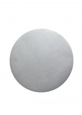 Individual circular doble Gris-Azul