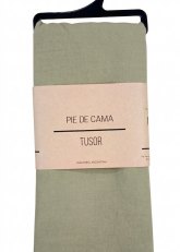 PIE DE CAMA TUSOR 0.80 X 1.50 MTS