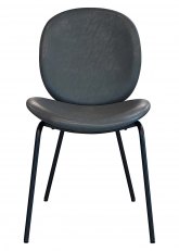 Silla Hari Gris Pu Madera Gris
