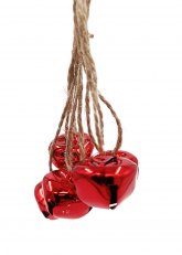 Colgante “Ramillete de Cascabeles Vichy Rojo”