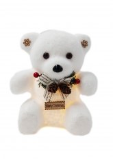Osito Polar decorativo con Led