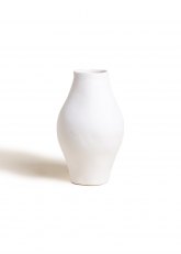 Florero ánfora Jhari Blanco 27x16