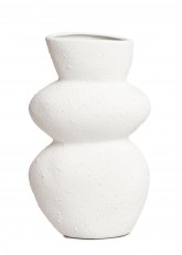 Florero Ceramica POE L Blanco