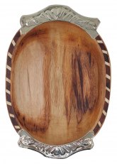 Batea Parara alp/taracea 35 cm Gris