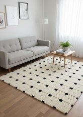 Alfombra Cubik 3D 140 cm