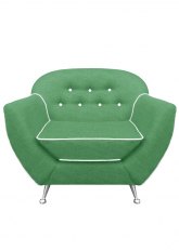 Sillón Bari 1 cuerpo Bolton Verde Agua