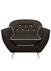 Sillón Bari 1 cuerpo Venecia Gris Medio