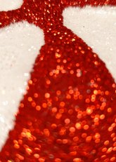 Dulce Navideño Colgante con Brillos