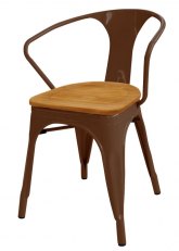 Sillon Tolix Madera - Tono Marron