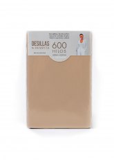 SABANA AJUSTABLE WASHED 600 HILOS 2 1/2