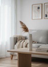 Florero Stone Blanco