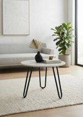 Mesa Ratona Tapa Simil Piedra 50