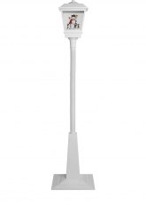 Farol con Muñeco de Nieve