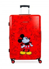 VALIJA MICKEY CLASSIC ROJA 70100 Grande
