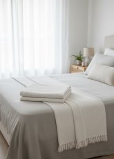 Manta Pie de Cama Nido Premium 120x300