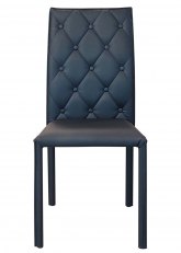 Lapislazuli Capitone Tapizado Negro