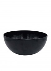 Bowl de acero inox Kiran 30 x 14 CM Negro