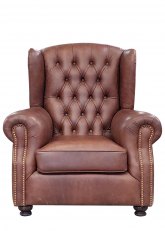 Sillon de Cuero Coventry 1 Cuerpo