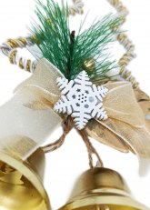 Colgante “Dúo de Campanas Doradas”